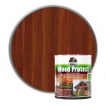 Маленькое фото товара - Пропитка д/дерева DUFA WOOD PROTECT декоративная махагон 0,75л Россия. Вариант №1