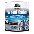 Маленькое фото товара - Антисептик кроющий DUFA WOOD COLOR база-А,С  белый 0,9л Россия. Вариант №1