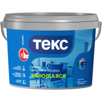 Фото товара - Краска в/д ТЕКС Профи 1,8л(2,8кг) моющаяся Россия