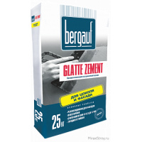 Фото товара - Шпаклевка BERGAUF Glatte Zement 25кг базовая цемент.основа Россия