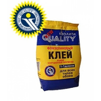 Фото товара - Клей QUALITY 0,2кг Флизелин (5-7рул.) Россия (30)