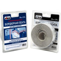 Фото товара - Лента бордюрная UNIBOB/AVIORA 38мм*3,35м белая КНР (24)