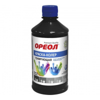 Фото товара - Краска-колер Ореол 0,725кг Мокрый асфальт Россия