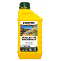 Фото товара - Антисептик-концентрат 1:12 ZERWOOD д/тяжел.условий 1л Россия