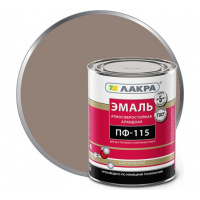 Фото товара - ПФ-115 Эмаль ЛАКРА 1,0кг кофе с молоком Россия