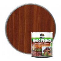 Фото товара - Пропитка д/дерева DUFA WOOD PROTECT декоративная махагон 0,75л Россия