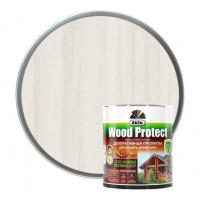 Фото товара - Пропитка д/дерева DUFA WOOD PROTECT декоративная белый 0,75л Россия