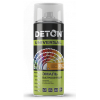 Фото товара - Эмаль-аэрозоль акриловая DETON 520мл зеленый мох Россия