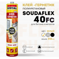 Фото товара - Клей-герметик SOUDAFLEX 40FC 0,31л белый Бельгия