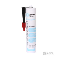 Фото товара - Герметик силикон MASTERTEX ProfiMaster д/аквариума 0,29л черный (12)