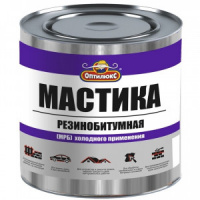 Фото товара - Мастика ОПТИЛЮКС резинобитумная МБР 5кг Россия