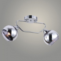 Фото товара - Люстра Lumis 2х60W E27 d470 h260 KK23 хром