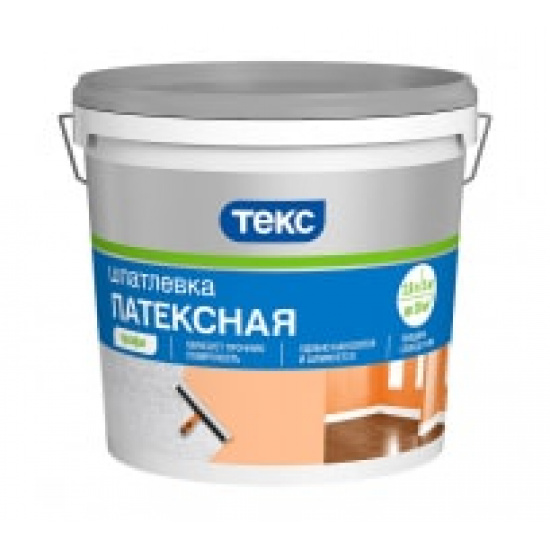 Большое фото товара - Шпатлевка ТЕКС Профи 5кг(ведро) латексная Россия, 00000001711. Вариант №1