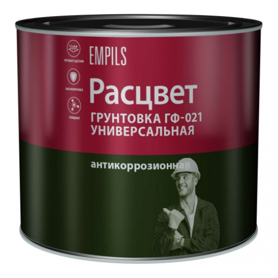 Большое фото товара - Грунтовка Расцвет универсальная 2,2кг Белая Россия, 00000011003. Вариант №1