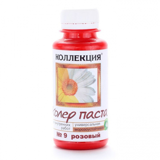 Большое фото товара - Колер КОЛЛЕКЦИЯ 0,1л Розовый Россия, 00000044103. Вариант №1