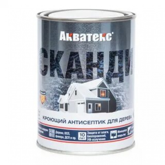Большое фото товара - Антисептик Акватекс Сканди 0,75кг Топленое молоко Россия, 00000057541. Вариант №1